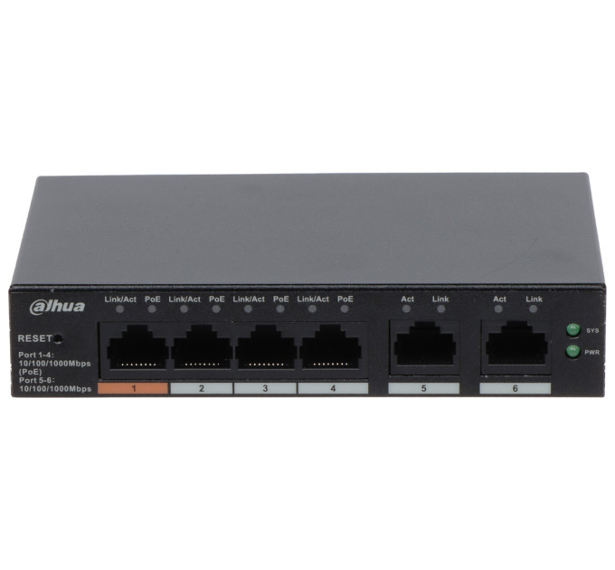 DAHUA Technology Коммутатор Dahua DH-CS4006-4GT-60