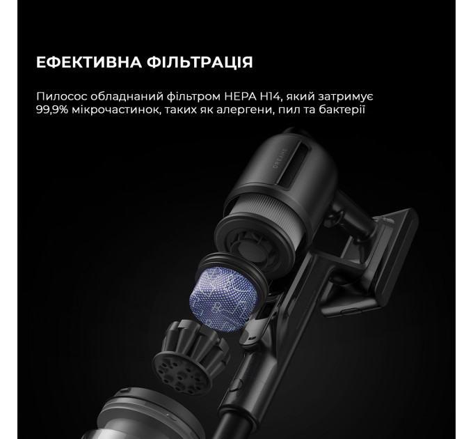 Dreame Акумуляторний пилосос Dreame Z30 Aqua Cycle (VZV77B)