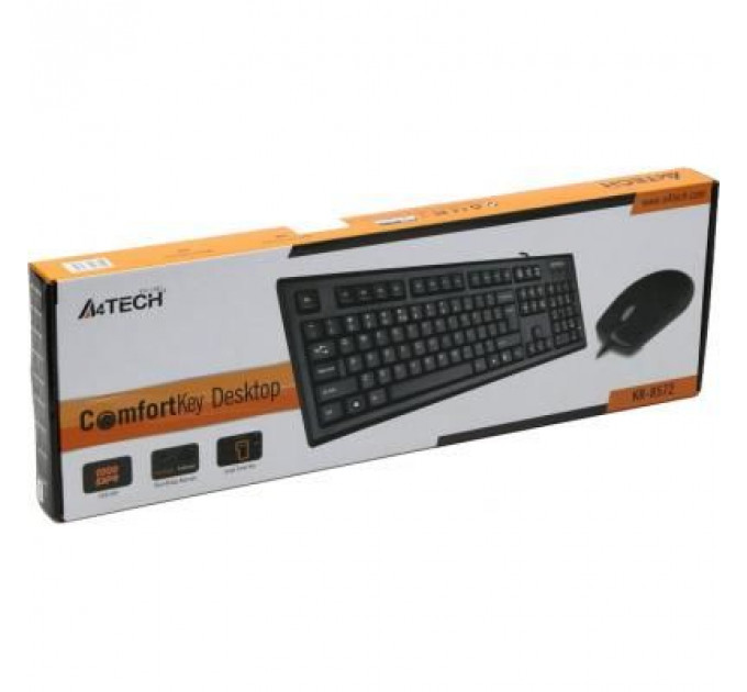 Комплект A4Tech KR-8572 USB Black