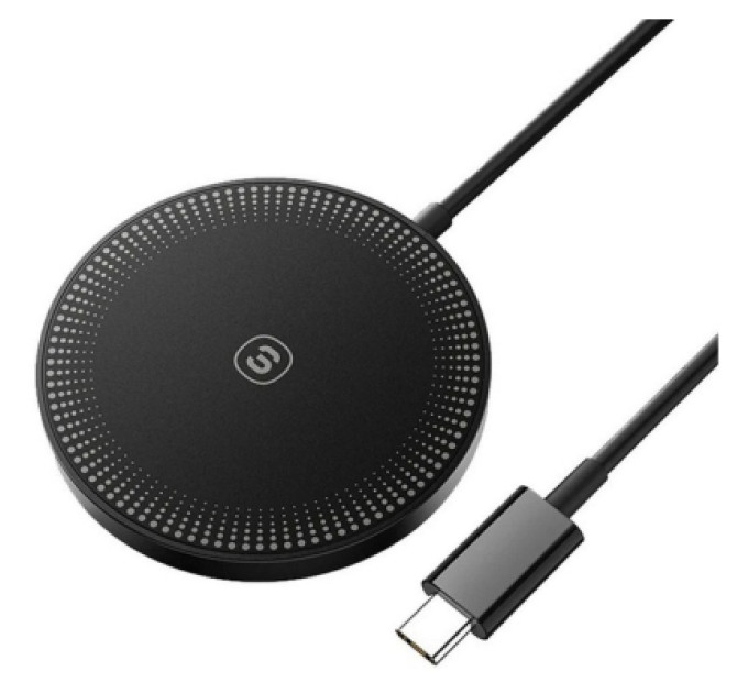 Essager Зарядний пристрій Essager 2-in-1 wireless charger 15W black (EWXCX-CF01-Z)