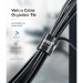 Ugreen Набір для кріплення стрічка-липучка LP124 20mm Cable Tie Band 2m Black Ugreen (40354)