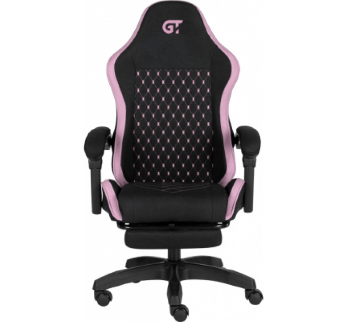 GT Racer Крісло ігрове GT Racer X-2339 Black/Pink (X-2339 Fabric Black/Pink)
