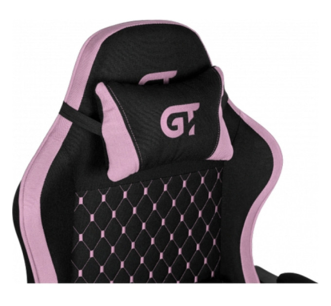 GT Racer Крісло ігрове GT Racer X-2339 Black/Pink (X-2339 Fabric Black/Pink)