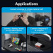 Vention Кабель мультимедійний HDMI M to HDMI micro M 1.0m V2.0 8K 60Hz green VENTION (AGKGF)