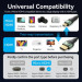 Vention Кабель мультимедійний HDMI M to HDMI micro M 1.0m V2.0 8K 60Hz green VENTION (AGKGF)