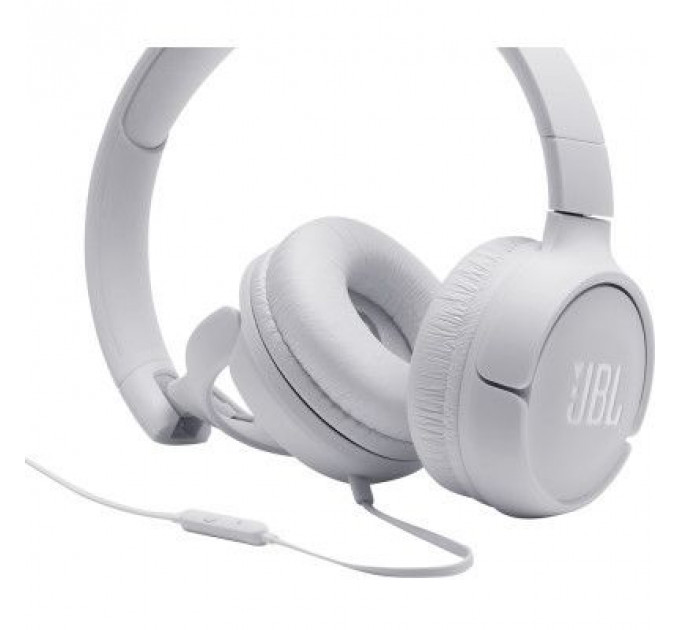 Навушники JBL T500 White (JBLT500WHT)