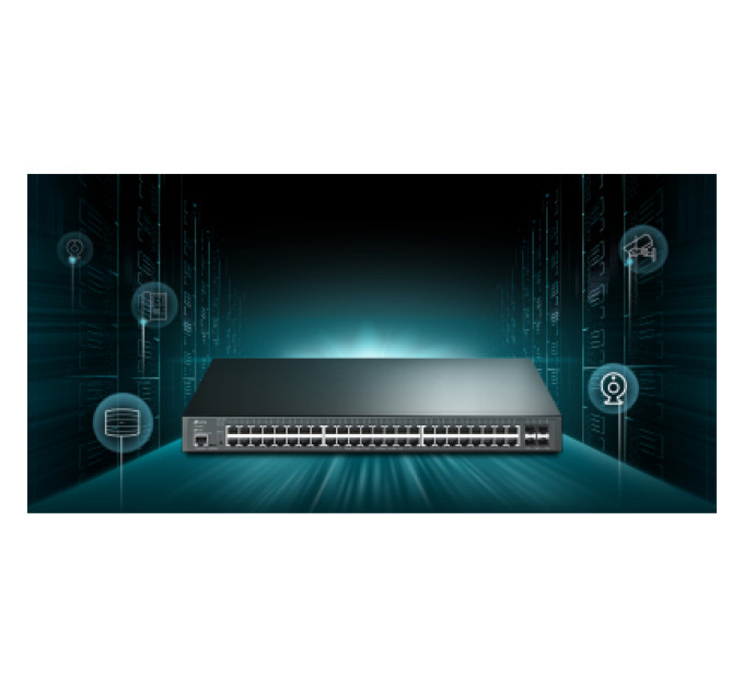 TP-Link Комутатор мережевий TP-Link SG3452XP