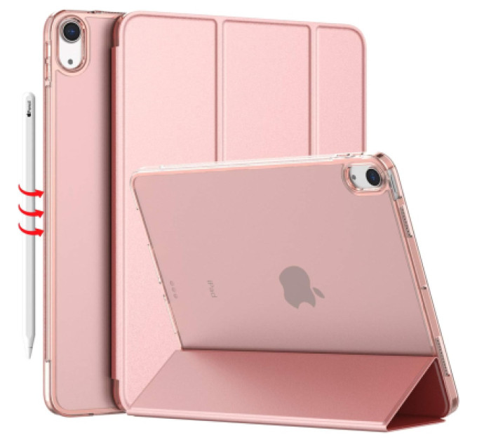 BeCover Чохол до планшета BeCover Tri Fold Hard Apple iPad Air 11" M4 2026 Pink (715246)