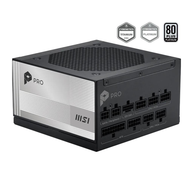 MSI Блок живлення ATX 850W PRO A850PL PCIE5 MSI