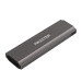Maxxter Зовнішня кишеня Maxxter M.2 NVMe PCIe, USB 3.1 Type-C Gen2, Metal, Black (EHDE-2280S-02)