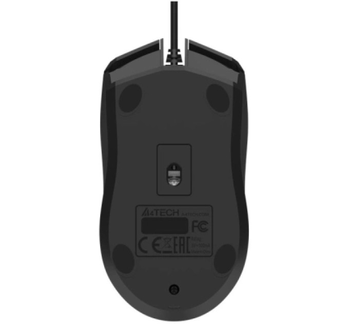 A4Tech Мишка A4Tech OP-750S USB Black (4711421003728)