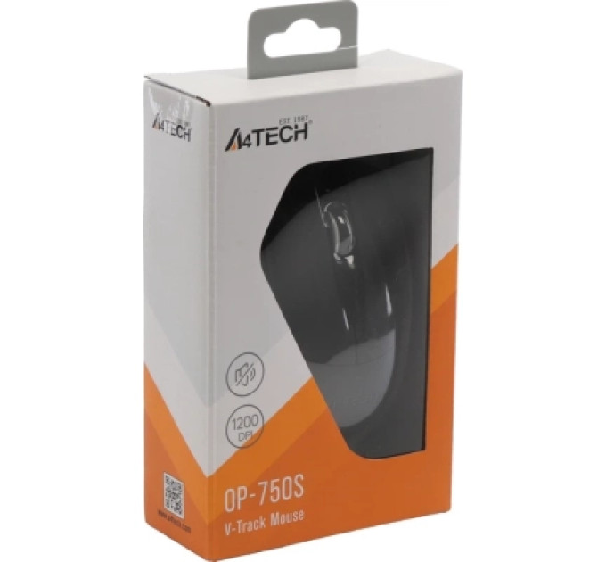 A4Tech Мишка A4Tech OP-750S USB Black (4711421003728)