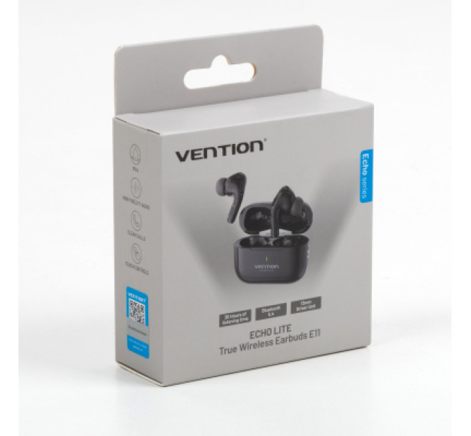 Vention Навушники Vention Echo Lite E11 Black (NBVB0)