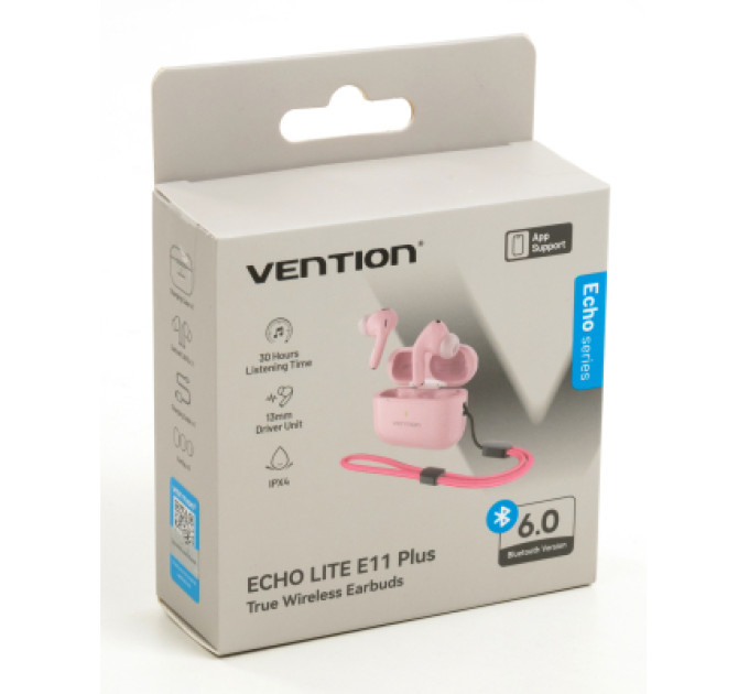 Vention Навушники Vention Echo Lite E11 Plus Pink (NBVP0-Plus)