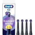 Braun Насадка для зубної електрощітки Braun Oral-B iO RB WB Radiant White Black (4 шт)