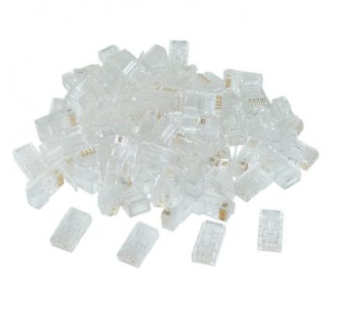 Cablexpert Конектор RJ45 cat.6 UTP 8P8C * 50 (позолоч. конт.) Cablexpert (LC-8P8C-002/50)