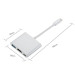 Dynamode Перехідник Dynamode Dynamode USB3.1 Type-C to 1хHDMI, 1хUSB 3.0, 1хUSB Type-C Fe (Multiport USB 3.1 Type-C to HDMI)
