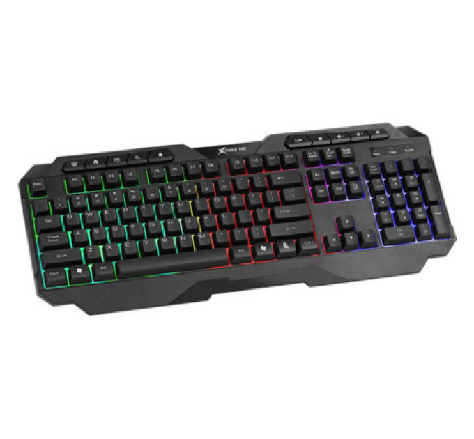 Xtrike ME Клавіатура Xtrike ME KB-306 LED USB UA Black (KB-306UA)