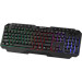 Xtrike ME Клавіатура Xtrike ME KB-306 LED USB UA Black (KB-306UA)