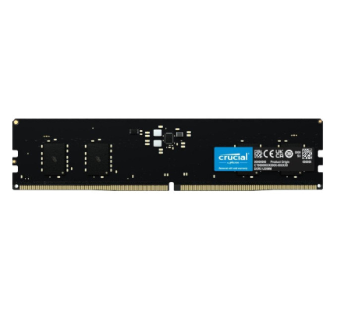 Micron Модуль пам'яті для комп'ютера DDR5 16GB 4800 MHz Micron (CT16G48C40U5)