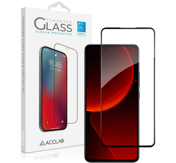 ACCLAB Скло захисне ACCLAB Full Glue Xiaomi 13T Pro Black (1283126582585)