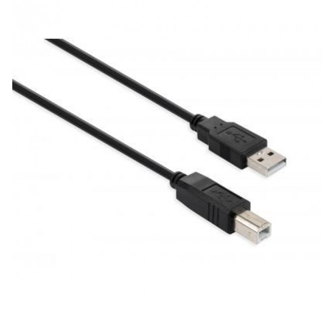 Кабель для принтера USB 2.0 AM/BM 5.0 m Vinga (VCPUSBAMBM5BK)