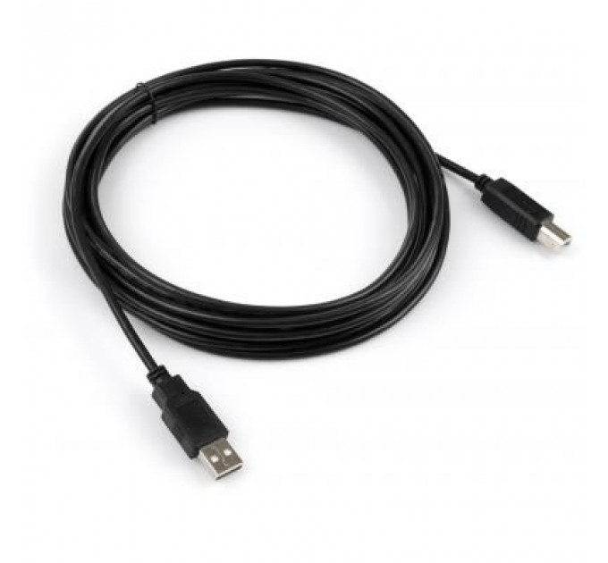 Кабель для принтера USB 2.0 AM/BM 5.0 m Vinga (VCPUSBAMBM5BK)