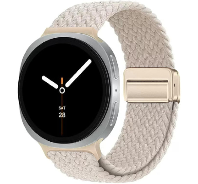 Armorstandart Ремінець до смарт-годинника Armorstandart Braided Solo Loop для Samsung Watch 8 / 8 Classic (20x113 mm) Starlight (ARM87357)