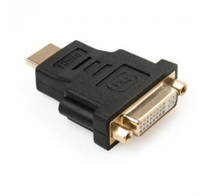 Перехідник HDMI AM to DVI 24+5 F Vinga (VCPAHDMIM2DVIFBK)