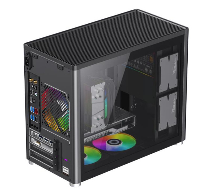 Gamemax Корпус для комп'ютера ATX W/O PSU SPARK BLACK GAMEMAX