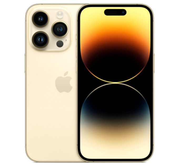 Apple Мобільний телефон Apple iPhone 14 Pro 256Gb Gold (REF A) BREEZY (2AMQ183)