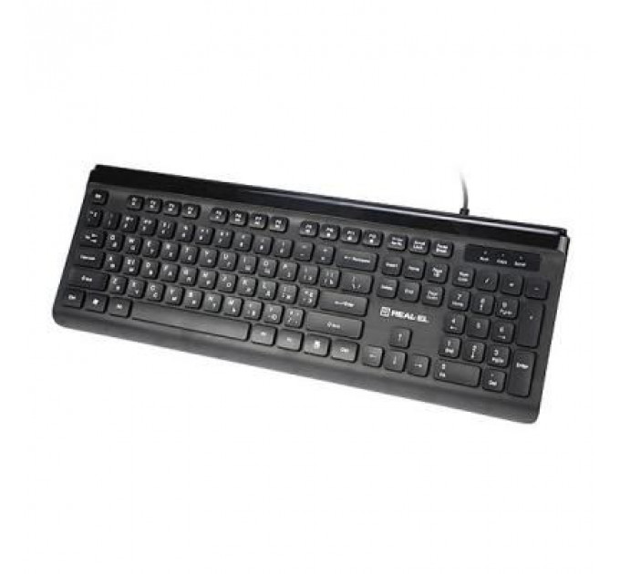 Клавіатура REAL-EL 7085 Comfort Black