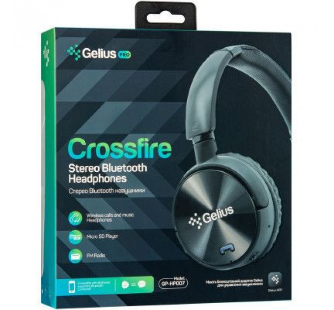 Навушники Gelius Pro Crossfire Pink (GP HP-007 Pink)