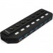 Vinga Концентратор Vinga USB3.0 to 7*USB3.0 1m cable with Switch and Power Adapter (VHA3A7B)