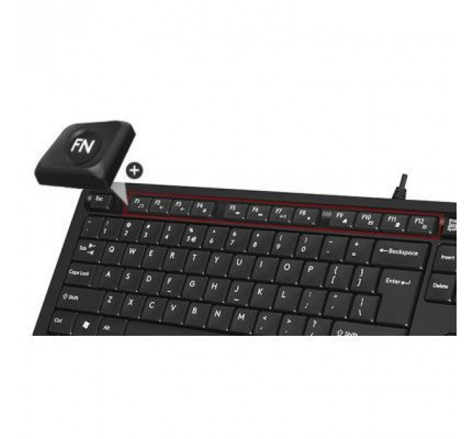 Клавіатура A4Tech FK10 Grey