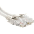 PowerPlant Патч-корд 5м, UTP, cat.5e, CU, white PowerPlant (CA911615)