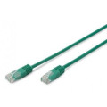 Assmann Патч-корд 0.5м, UTP, cat.5e, CU, green Digitus (DK-1511-005/G)