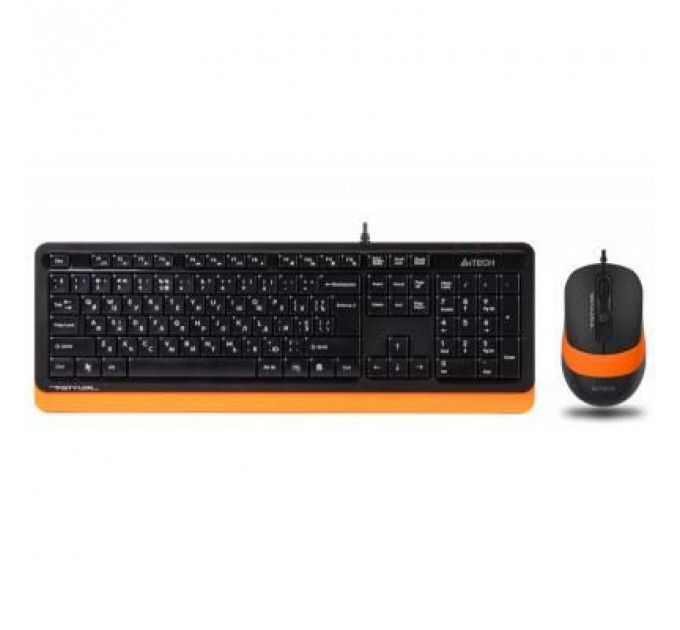 Комплект A4Tech F1010 Orange