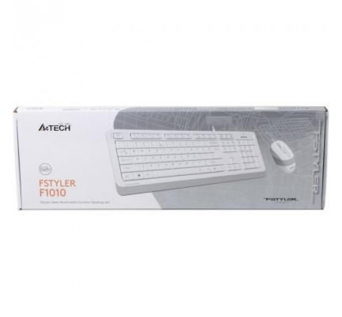 Комплект A4Tech F1010 White