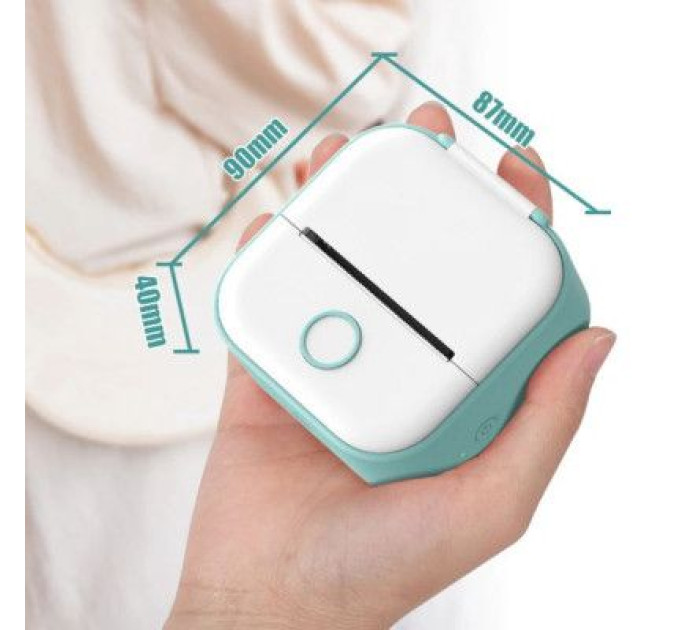 UKRMARK Принтер чеків UKRMARK P02GN Bluetooth, біло-зелений (900912)