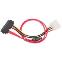Кабель Gembird CC-SATA-C1, комбо кабель SATA, дата-35 см., живлення-13.5см.