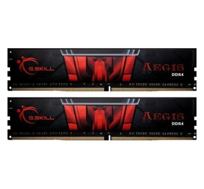 G.Skill Модуль пам'яті для комп'ютера DDR4 16GB (2x8GB) 3000 MHz Aegis G.Skill (F4-3000C16D-16GISB)