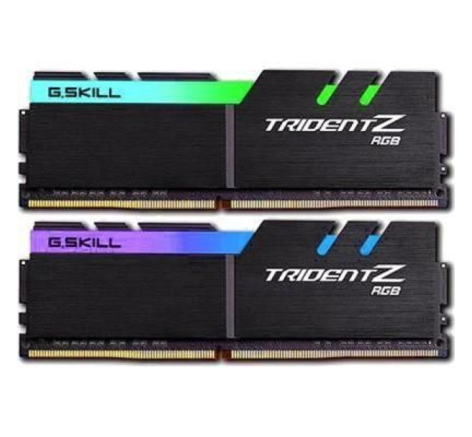 G.Skill Модуль пам'яті для комп'ютера DDR4 16GB (2x8GB) 3200 MHz Trident Z RGB G.Skill (F4-3200C16D-16GTZR)