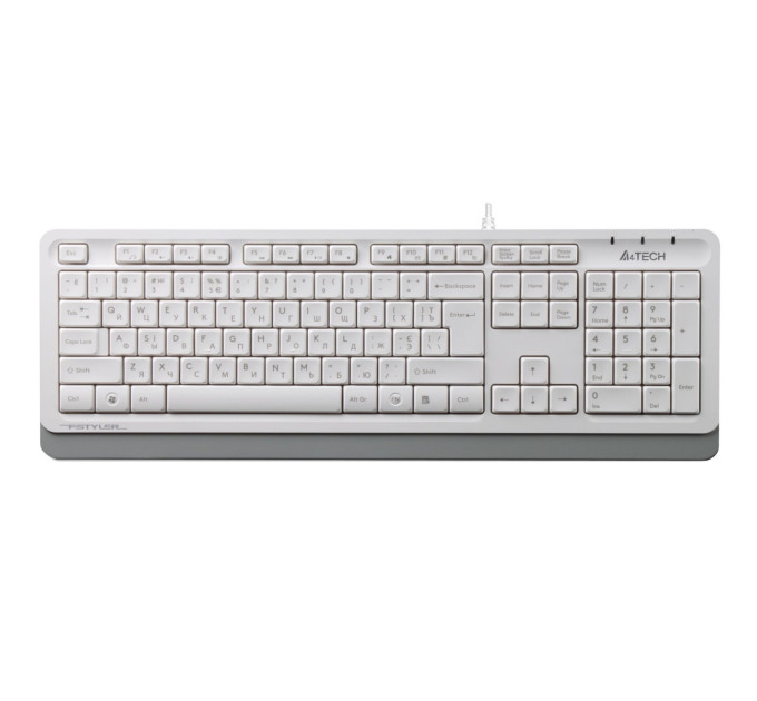 A4Tech Клавиатура A4Tech FK10 Ukr White