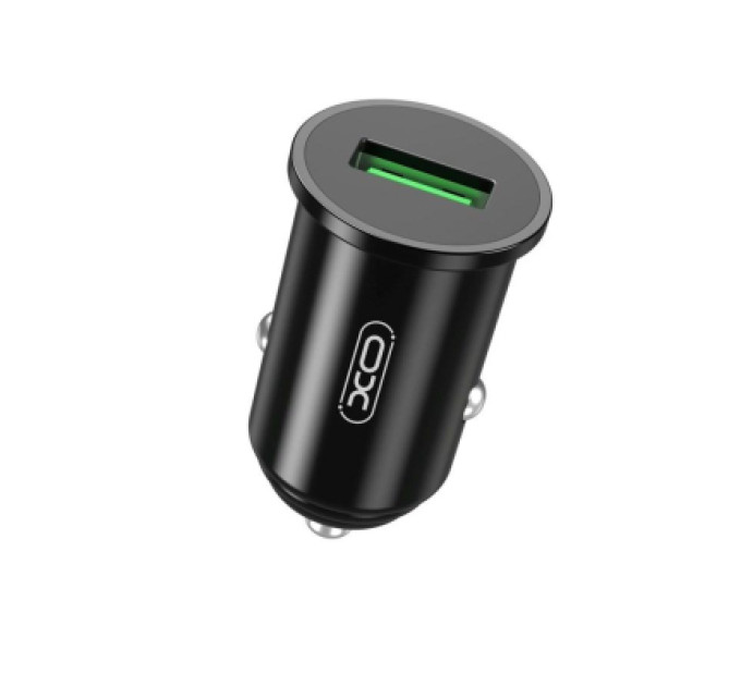 XO Зарядний пристрій XO QC 3.0 CC35 18W/1USB Black (XO-CC35-BK)