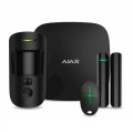 Ajax Комплект охоронної сигналізації Ajax StarterKit Cam Plus HDR black