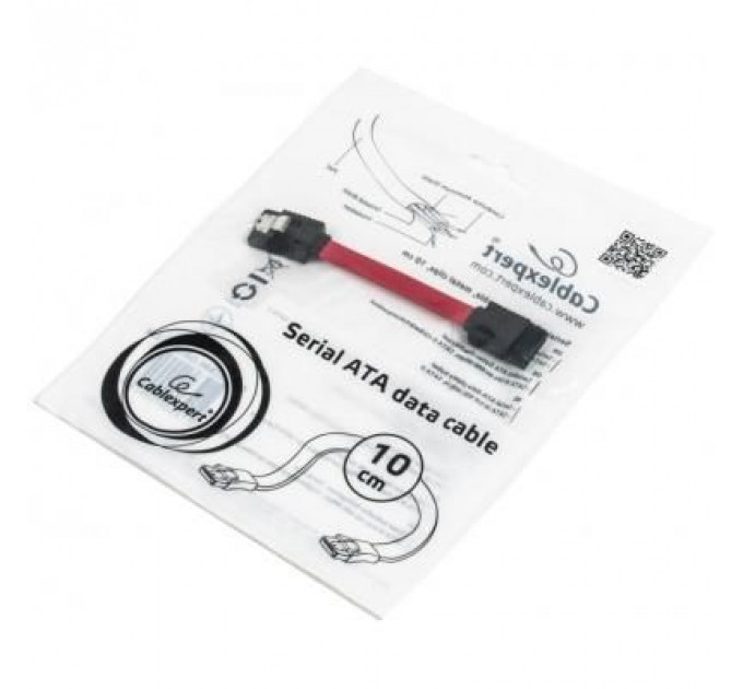 Кабель для передачі даних SATA III 0.1m Cablexpert (CC-SATAM-DATA-0.1M)