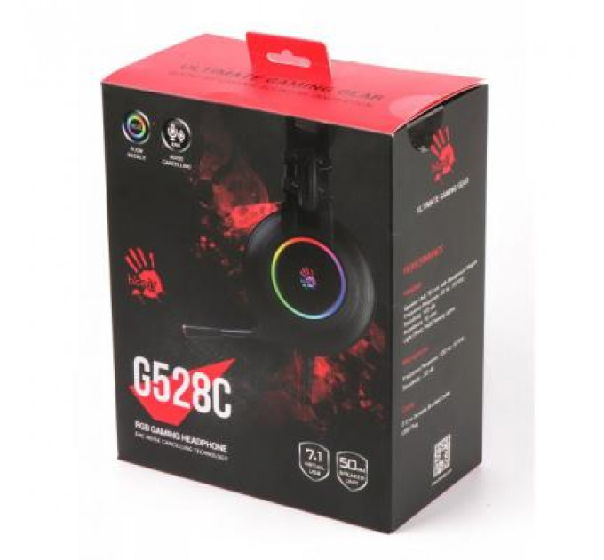 Навушники A4Tech G528C Bloody Black