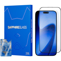 Скло захисне iLera Sapphire Ultra Glass 2.0 iPhone 17 Pro Max (ILSPDLPL17PRMX)