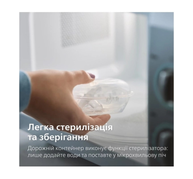 Philips AVENT Пустушка Philips AVENT Ultra Start 0+ місяців 2 шт, бірюз (SCF075/18)